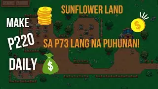 220 PESOS AND MORE PER DAY SUNFLOWER LAND - HOW TO START AND HOW MUCH