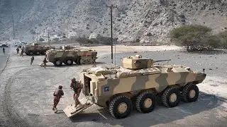 Oman deploys FNSS' Turkish-made 8x8 armored vehicles in drill