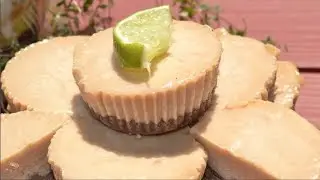 Raw Key Lime Tartlets