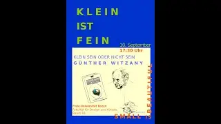 KLEIN IST FEIN 1 (09092025)