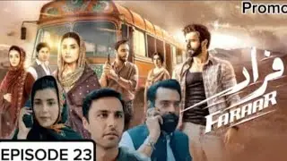 Faraar Episode 23 Teaser | 3th April 2025 | Hamza Ali Abbasi - Mamya Shajaffar - Ahmed Ali Akbar