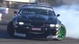 Brill Steel Rocket Bunny PS13 Nissan Silvia Drift Car - Twin Turbo V8 Ford Engine!