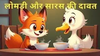 cunning fox and stork