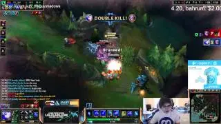 C9 Sneaky Ashe Quadra Outplay