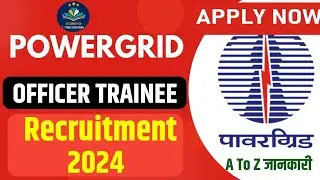 PGCIL  POWERGRID  RECRUITMENT (2024) # SANDEEP SIR