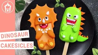 CUTEST Dinosaur Cakesicles Design | Dinosaur Cake Pops | Cake Decorating Ideas