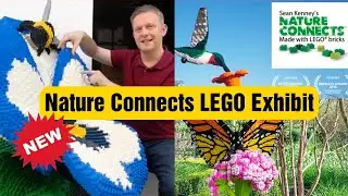 LEGO Bricks Nature Exhibit: Sean Kenney Nature Connects Lego Exhibit at Riverbanks Zoo