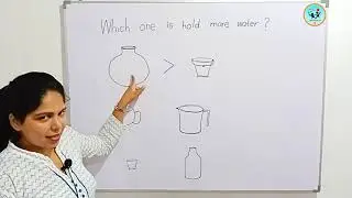 Which Container holds more water |Measuring capacity |Basic Capacity