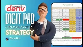 LDP Digit Pad Cross-Over Strategy manual trading for low blance accounts | Deriv  | Binary