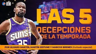 Las 5 grandes decepciones de la temporada de la NBA | 🏀 Ritmo NBA