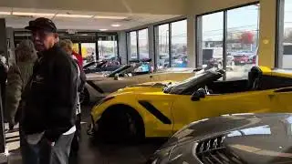 Auto Direct Corvette show with Jeff Zipity's garage