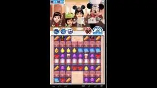 Play Disney Dream Treats - Match Sweets Gameplay Walkthrough Level 33 iOS Android