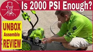 Greenworks Pressure Washer 2000 | Electric Pressure Washer Review
