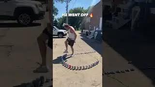 He crushed it 😂