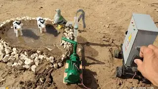 Amazing Kids Science Project | DIY Syringe Water Pump for Farming & Art Creativity