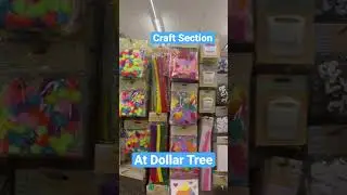 Shop With Me at Dollar Tree~Craft Section  #dollartree #crafts #craftideas