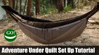 Adventure Under Quilt Tutorial - Amazing Hammock Camping Insulation