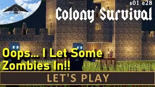 Let's Play Colony Survival s01 e28