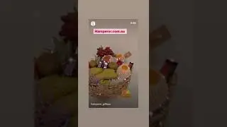 Golden Luxury Fruit Basket