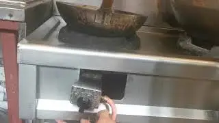 LPG Chinese powerful burner,  great Wok, profession chef cooker.
