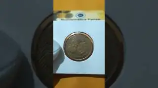 MOEDA BRASIL 25 CENTAVOS 2011 REVERSO INVERTIDO