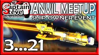 No Man's Sky Anvil Owners Club Meetup Trailer Captain Steve NMSA Hub March 21st 2021 Ship Advert