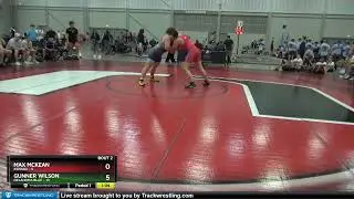220 Lbs Quarterfinals (8 Team) - Max Mckean, Indiana Vs Gunner Wilson, Oklahoma Blue 427b