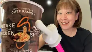 Ramen Noodles By CHEF RAMSAY (Shiitake Mushroom Chicken Flavour) ***Taste of Noodles Tuesday***