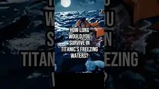 How Long Would You Survive in Titanic&rsquo;s Freezing Waters? #science #funfacts #survival