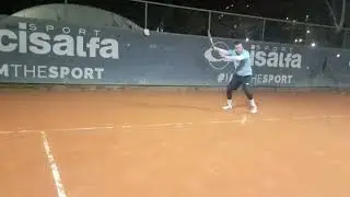 Videoteca scuola Tennis Agonistica Maschile Serie D allievo Francesco Terza cat. Colpo del Dritto 