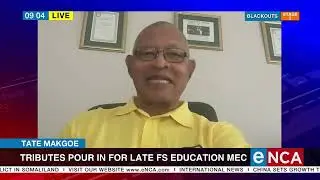 Tate Makgoe | Tributes pour in for late Free State Education MEC