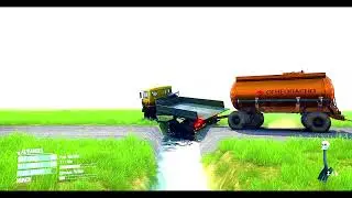 Spintires: MudRunner Truck Mod Gameplay | Skill Test in Deep Mud | Game Daily52#spintires #mudrunner