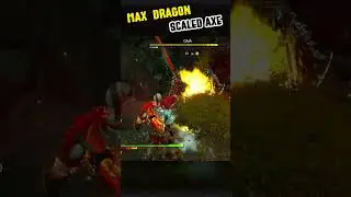 Max Dragon Scaled Axe Build vs Valkyrie Queen Gna | God of War Ragnarok NG+ #opbuild #bestbuild