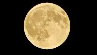 Moonrise over Patra Greece (Full moon of August 18 2016)