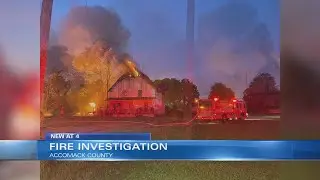 2 displaced after dual structure fire on Lankford Highway