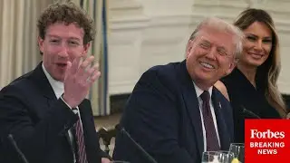 'You're Still Here!': Trump Jokes About Death Rumors At White House Dinner With Top Tech CEOs