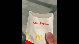 Yummy hashbrown 😋
