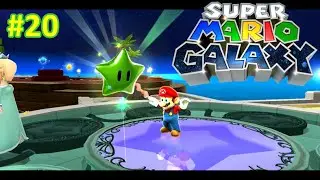 Super Mario Galaxy - Beach Bowl Galaxy, Buoy Base Galaxy & StoryBook. -  Part 20 - Walkthrough.