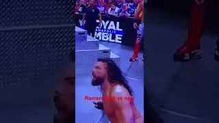 Roman then vs now, royal rumble