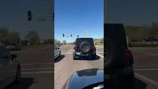 Jeep 392 SRT Rubicon XR Take Off At Red Light #392 #hemi #srt #jeep #mopar #car #shorts #foryou #fy