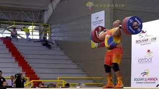 Fernando Salas Manguis (105+) - 210kg & 220kg Clean and Jerks @ 2016 Pan American Championships
