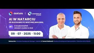 AI w natarciu #1 - Od słuchawki po skrzynkę mailową. Voicebot i chatbot w akcji.