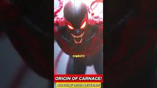 The Untold Story Behind Carnage's Birth 🔴#Carnage #CletusKasady #MarvelOrigins #shorts