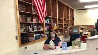 Library Circulation Desk