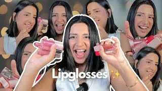 I tried Hyped Lipgloss | 20+  trending *Lipgloss haul* | Fenty, Maybelline, Kiko, Sephora and more !