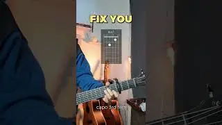 Fix You - Coldplay guitar chords