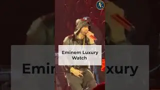 You Need To See Eminem's Luxury Watch - OMG! ⌚ 😎 #shorts #eminem #luxurywatch #watch #rolex