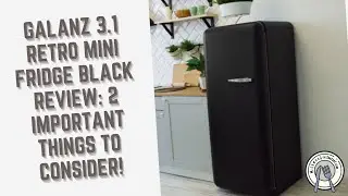 Galanz 3.1 Retro Mini Fridge Black Review: 2 Important Things To Consider!