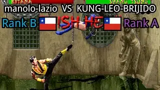 Mortal Kombat II: manolo-lazio (CL, Rank B)  vs KUNG-LEO-BRIJIDO (CL, Rank A)