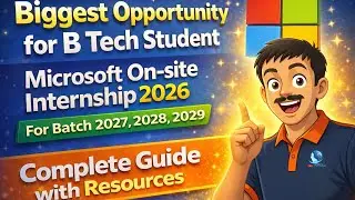 Стажировка в Microsoft 2026 🚀 Крупнейшая возможность для студентов бакалавриата технических наук ...